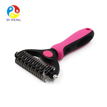 Dog Grooming Brush Dematting Comb By Boshel - Double-sided Sharp Yet Safe Pet Grooming Comb For All Pets With Medium And Cats
Dog Grooming Brush Dematting Comb By Boshel - Double-sided Sharp Yet Safe Pet Grooming Comb For All Pets With Medium And Cats